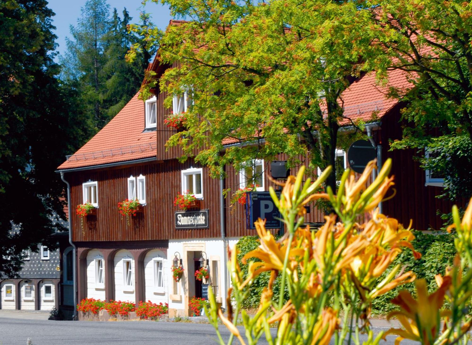 Dammschenke Gasthof & Hotel Kurort Jonsdorf Exterior foto