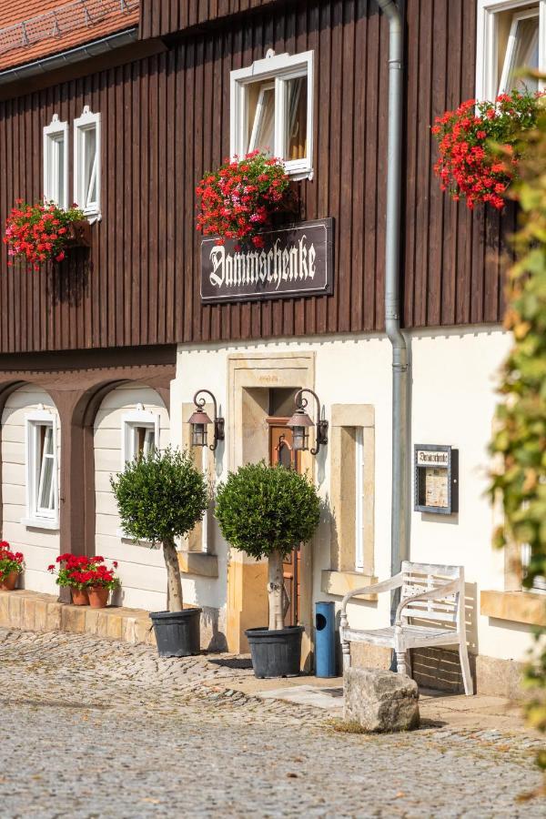 Dammschenke Gasthof & Hotel Kurort Jonsdorf Exterior foto
